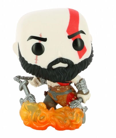 Figurine Funko Pop ! N°154 - God Of War - Kratos Avec Blades (glow)